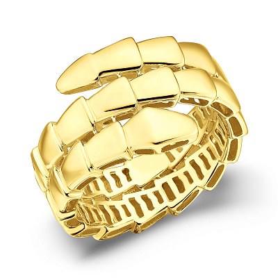 Золотое кольцо Змея (арт. 156264ж)