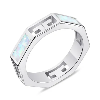 Серебряное кольцо (арт. 7501/6370Поб)