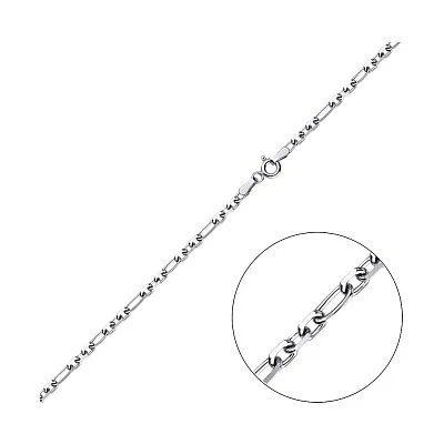 Срібний ланцюжок плетіння Якірне фантазійне (арт. 03015704)