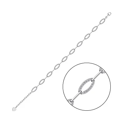 Срібний браслет (арт. 7509/4302)