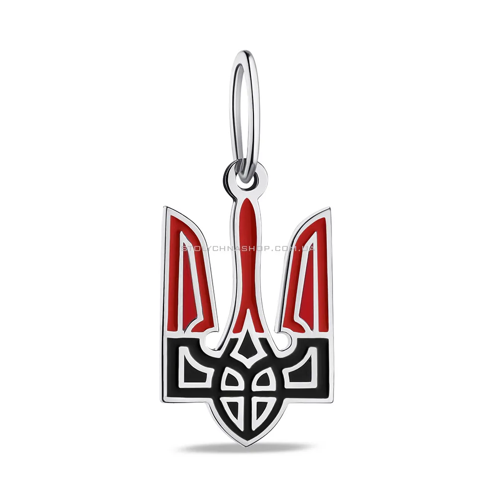 Срібний підвіс Герб України (арт. 7503/А032екчпю)