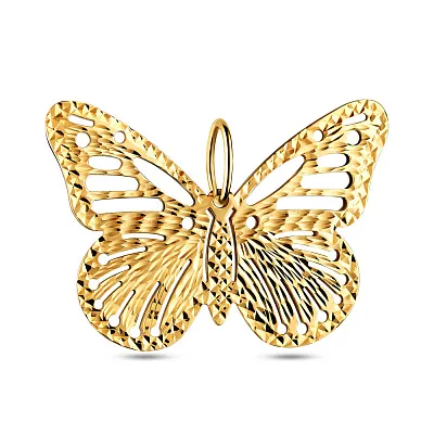 Золотая подвеска «Бабочка» (арт. 422951ж)