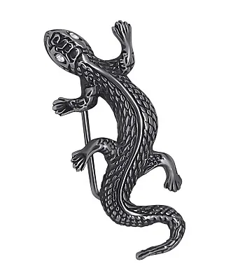 Срібна брошка «Ящірка»  (арт. 7905/1087)