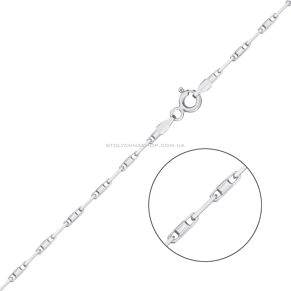 Серебряная цепочка плетения Якорное фантазийное  (арт. 03018405)