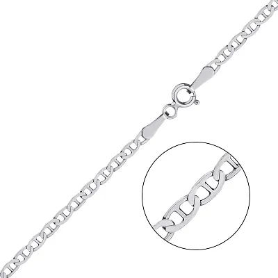 Серебряная цепочка в плетении Барли (арт. 0300112дп)