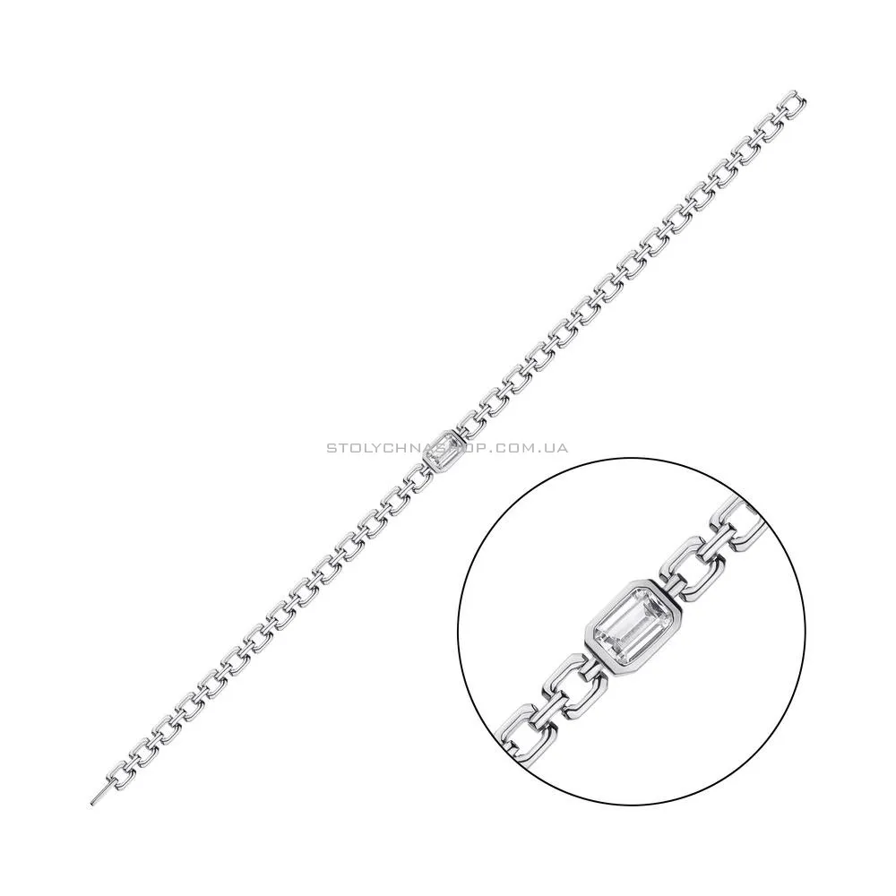 Браслет из серебра Trendy Style с фианитом (арт. 7509/4200)