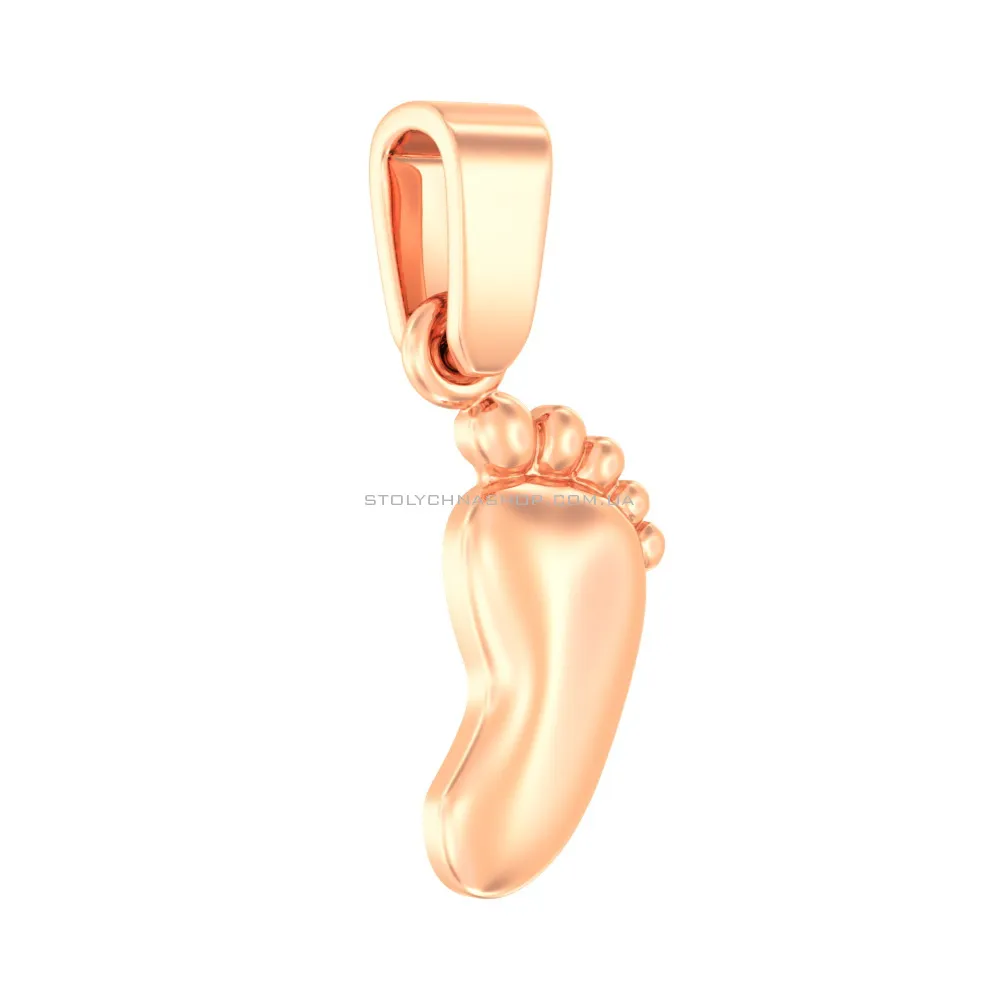Золотая подвеска «Ножка младенца» (арт. 440360)