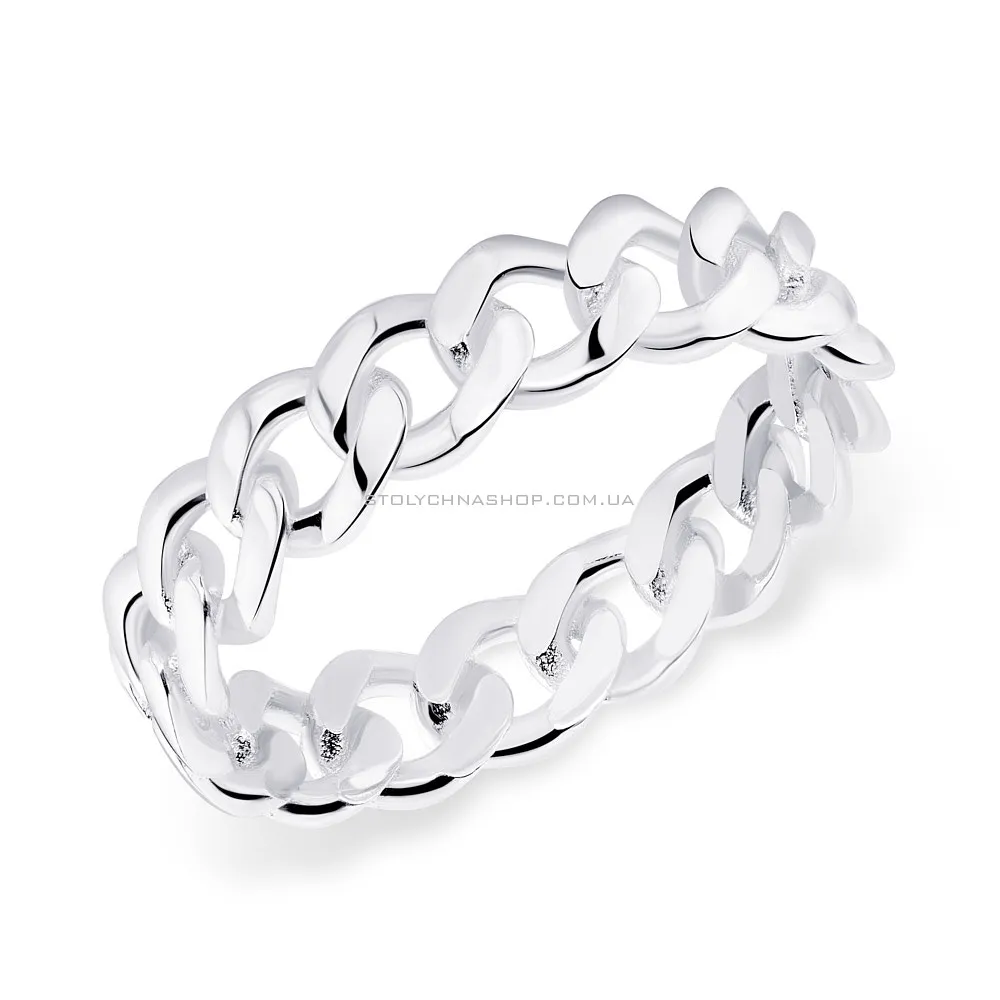 Серебряное кольцо "Цепь" Trendy Style (арт. 7501/5409/2)