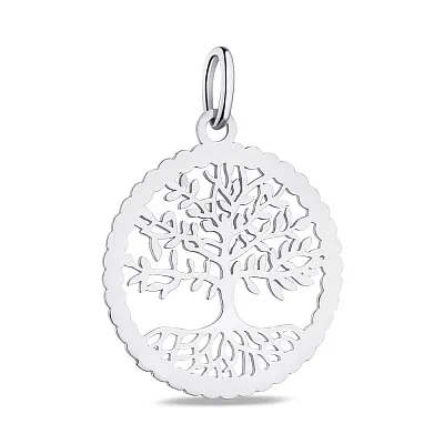 Срібний підвіс "Дерево життя" без каменів  (арт. 7503/3635/20)