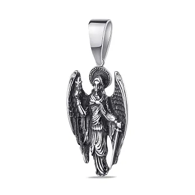 Підвіс зі срібла «Архангел Михаїл» з чорнінням  (арт. 7903/3066-ч)