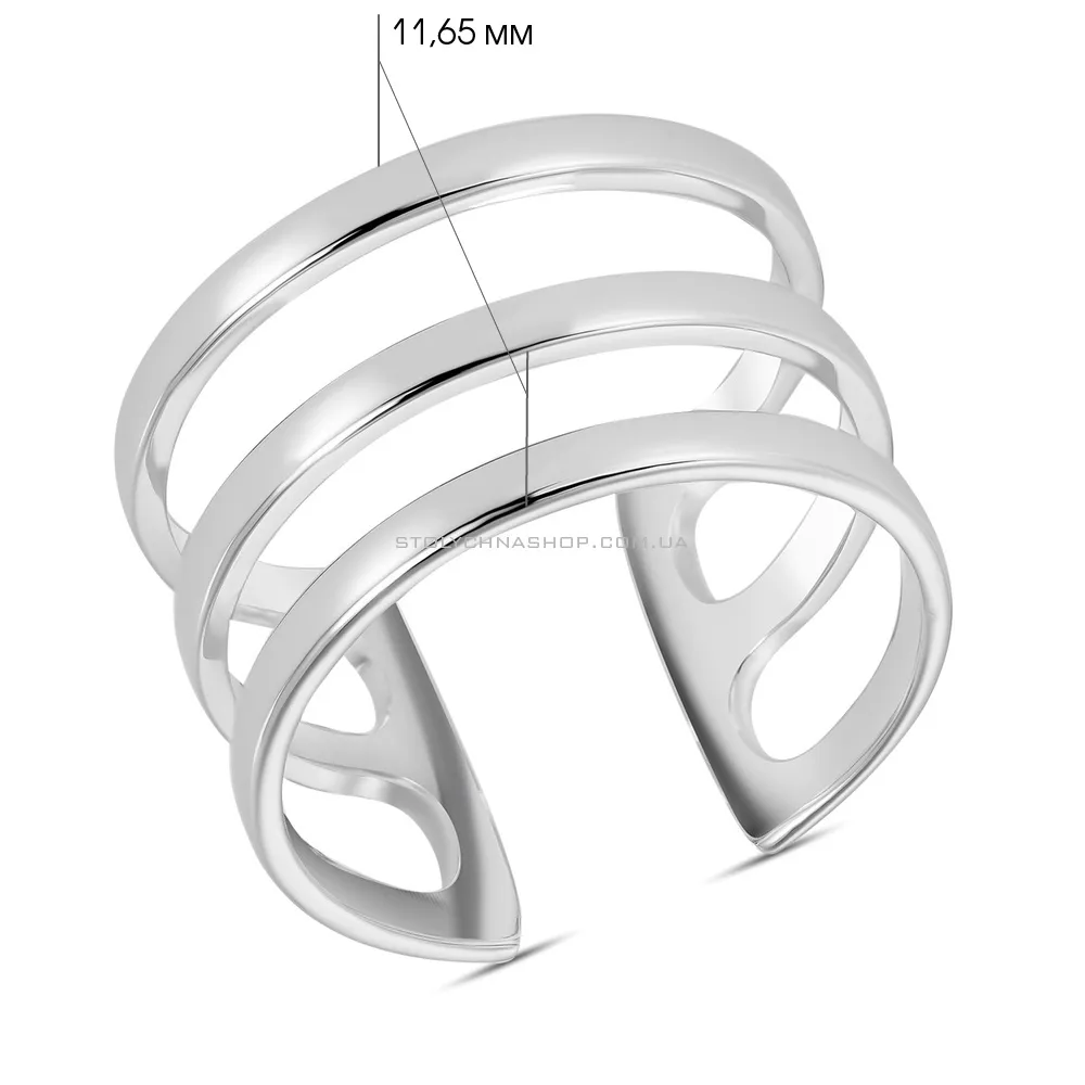 Серебряное кольцо Trendy Style без камней  (арт. 7501/4904)
