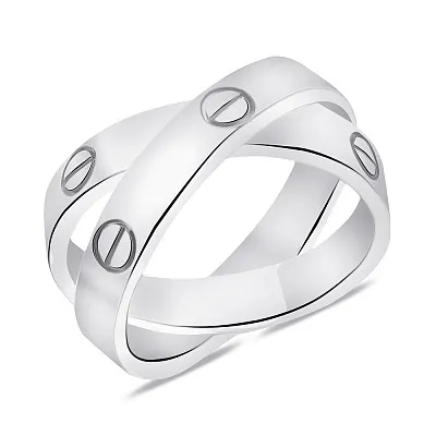 Кольцо из серебра без камней (арт. 7501/6298)