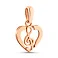Кулон з червоного золота (арт. 424820) – зображення 1
