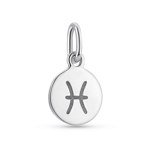 Серебряный кулон Рыбы (арт. 7503/690рбпп) – изображение 1