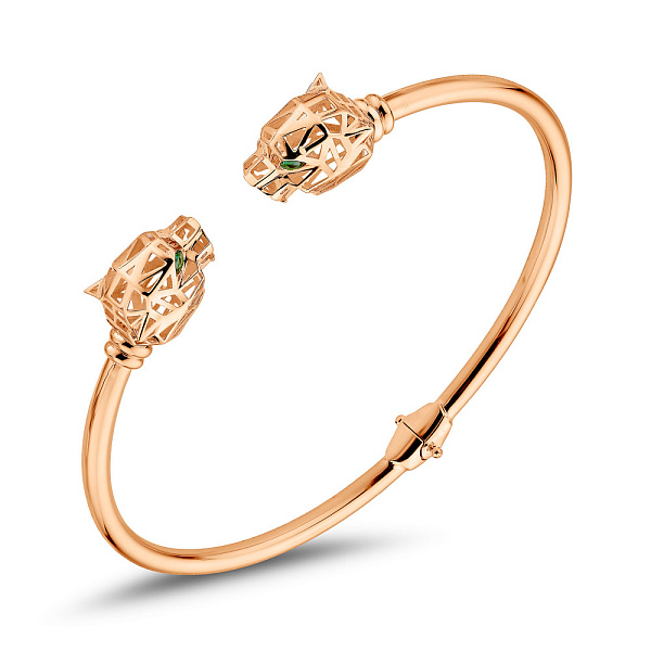 Золотой браслет Пантера с фианитами (арт. 326860з) – изображение 1