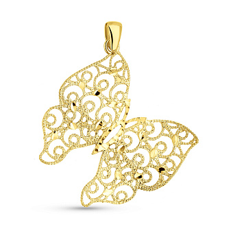 Кулон из желтого золота Francelli (арт. 424906ж)