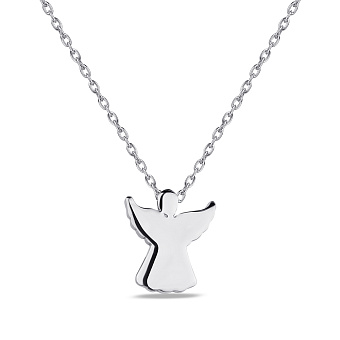 Серебряное колье Ангел (арт. 7507/1616)