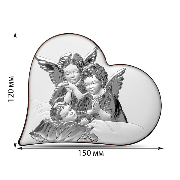 Икона Ангелочки (арт. KS-2/026G/K) – изображение 2