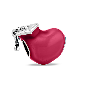 Фото Серебряный шарм с эмалью (арт. 7903/4427ер)