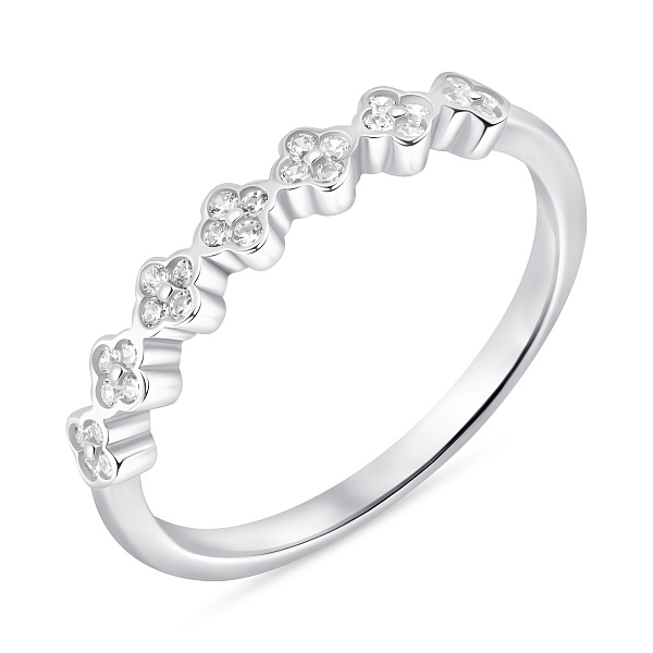 Серебряное кольцо с фианитами (арт. 7501/8337) – изображение 1