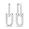 Серебряные серьги с подвеской (арт. 7502/9714) – изображение 1