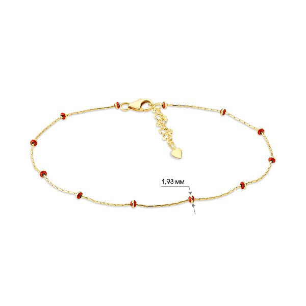 Золотий браслет Francelli (арт. 324051жк) – зображення 4