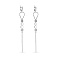 Серебряные серьги-подвески Trendy Style (арт. 7502/3889) – изображение 1