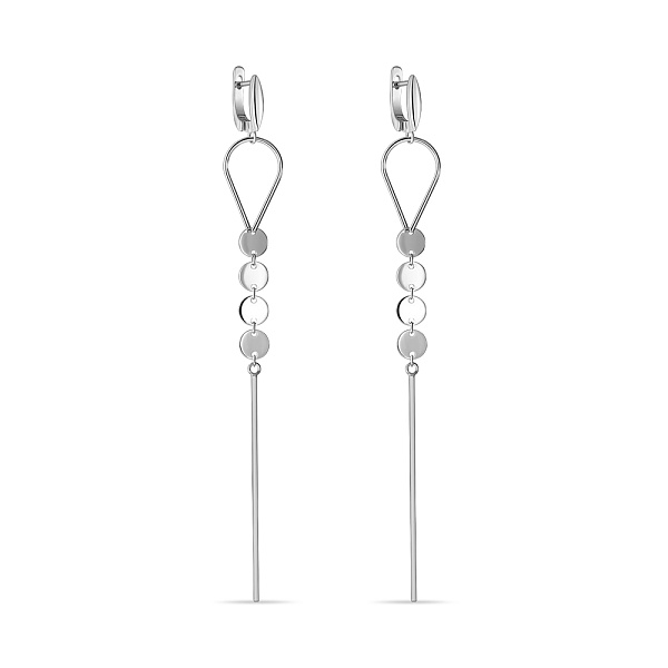 Серебряные серьги-подвески Trendy Style (арт. 7502/3889) – изображение 1