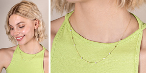 Ідеальне доповнення пляжного й повсякденного образу – перлове намисто