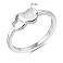 Серебряное кольцо Сердечки (арт. 7501/8278) – изображение 2