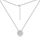 Серебряное колье с фианитами (арт. 7507/1757) – изображение 2
