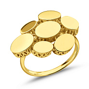 Каблучка з жовтого золота Francelli (арт. 156568ж)