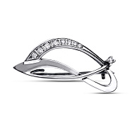 Срібна брошка з фіанітами (арт. 7905/6110011)