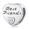 Серебряный шарм бусина Best Friends (арт. 7903/2213) – изображение 1