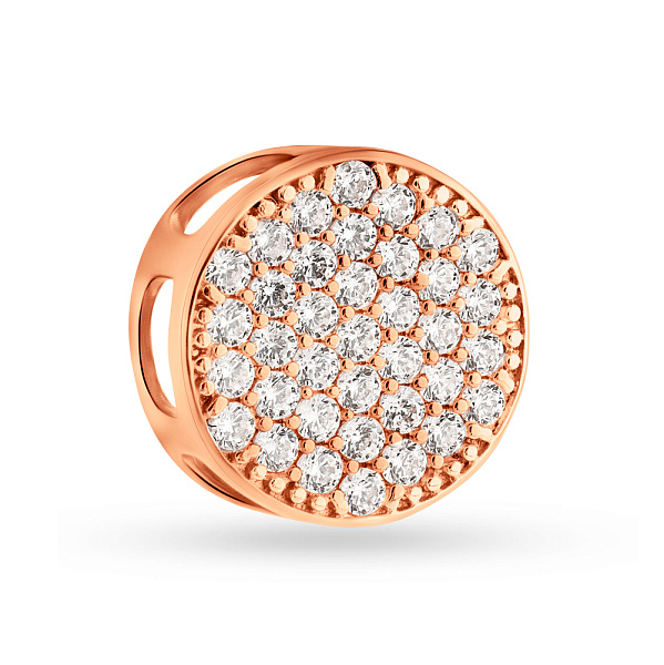 Золотой подвес с фианитами (арт. 3108707101) – изображение 1