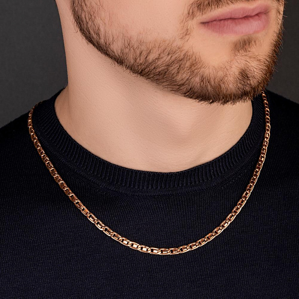 Цепочка из красного золота плетения Фантазийное (арт. 352477) – изображение 2