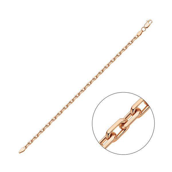 Золотой браслет плетения Якорное (арт. ц316208) – изображение 1