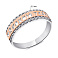 Серебряное кольцо с фианитами (арт. 7201/036кю) – изображение 2
