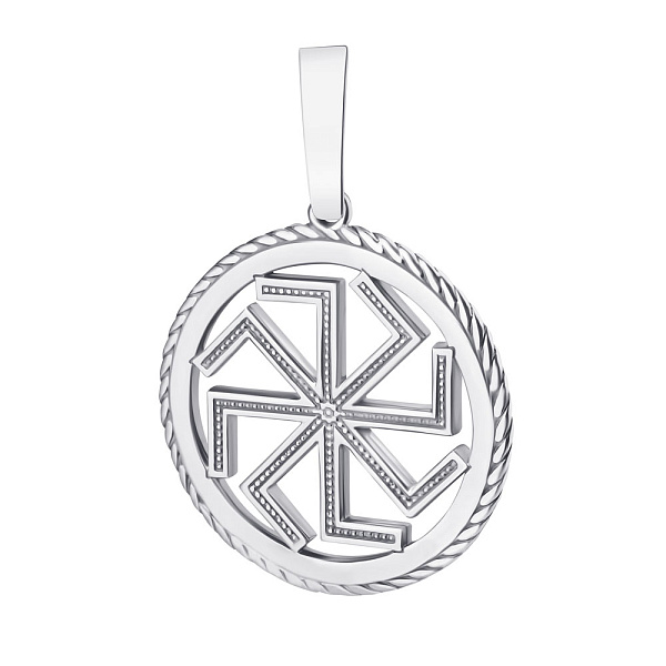 Срібний кулон-оберіг Сонцеворот (арт. 7903/3100503) – зображення 1