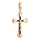 Золотой нательный крестик с распятием (арт. 130041Д) – изображение 1