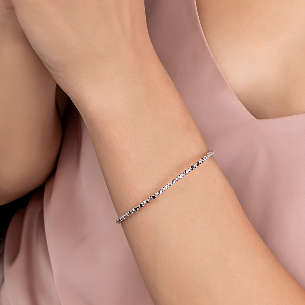 Браслет з білого золота Francelli (арт. 326789б) – зображення 7