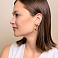 Серьги-кольца из красного золота (арт. 1091504/35) – изображение 5