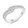 Серебряное кольцо с фианитами (арт. 7501/8431) – изображение 1