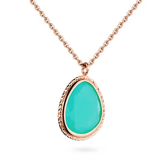 Золоте кольє з кварцом (арт. 351937Пкгм)