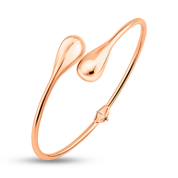 Жесткий браслет из красного золота (арт. 3261251) – изображение 1