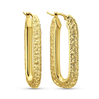 Фото Серьги из желтого золота Francelli (арт. е1091843/40ж)