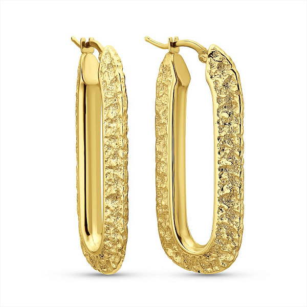 Серьги из желтого золота Francelli (арт. е1091843/40ж) – изображение 1