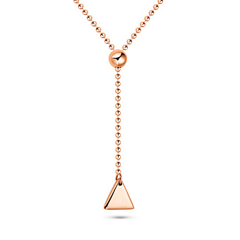 Кольє Fly з червоного золота з підвіскою (арт. 352375/1)