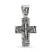 Серебряный крестик с чернением (арт. 7904/1168пю) – изображение 1