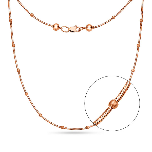 Кольє з червоного золота (арт. 352340) – зображення 1